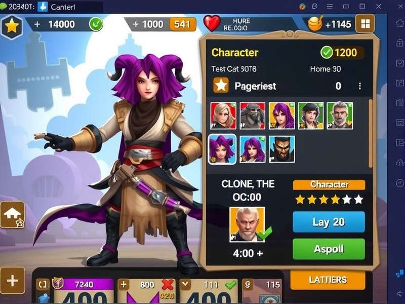 Powerful Warrior Gameplay Screenshot